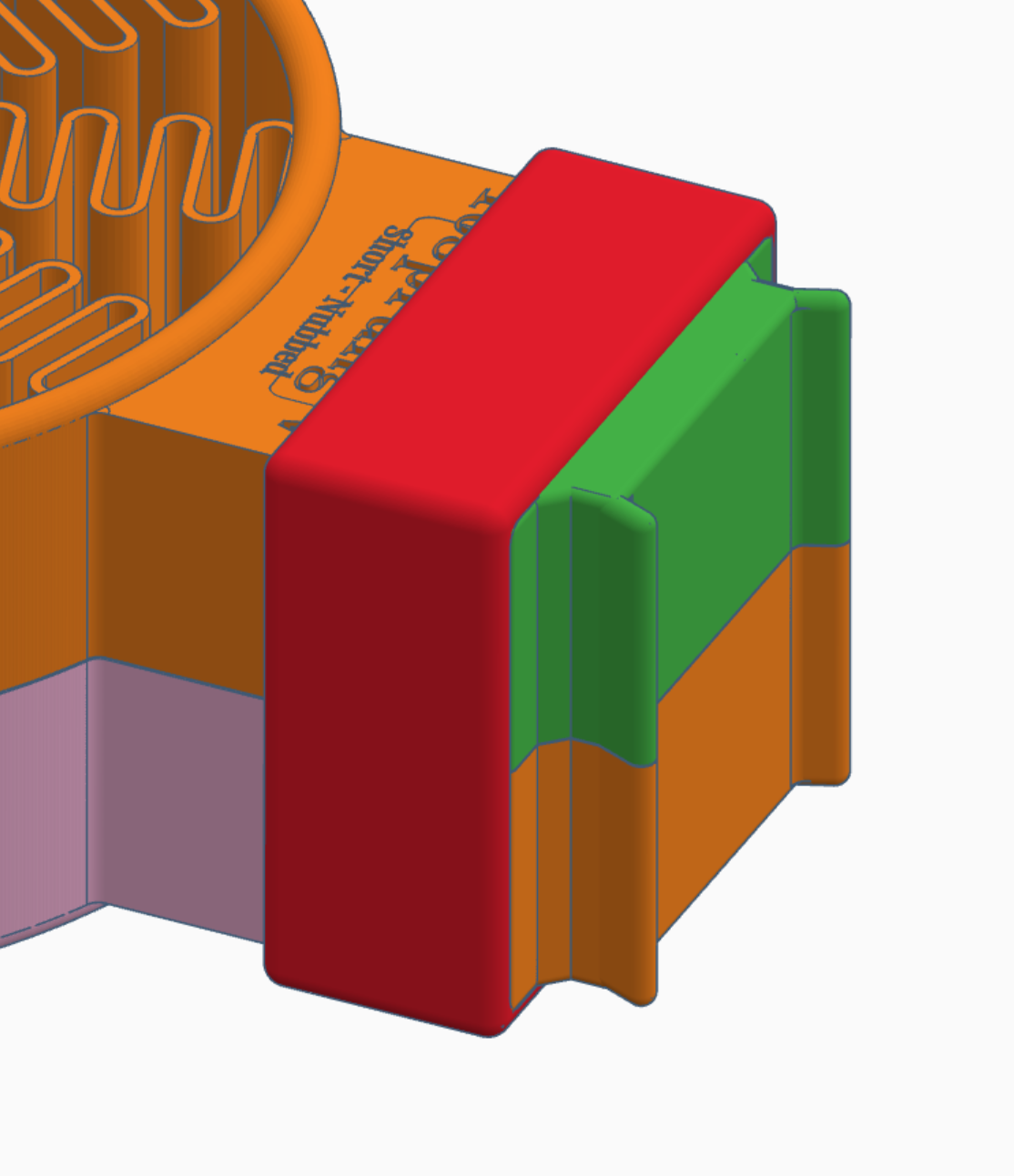 h1 to h2 sleeve holder adapter - Retainer and slide on